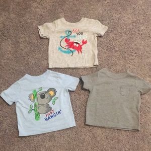 Garanimals t-shirts. 12 months.